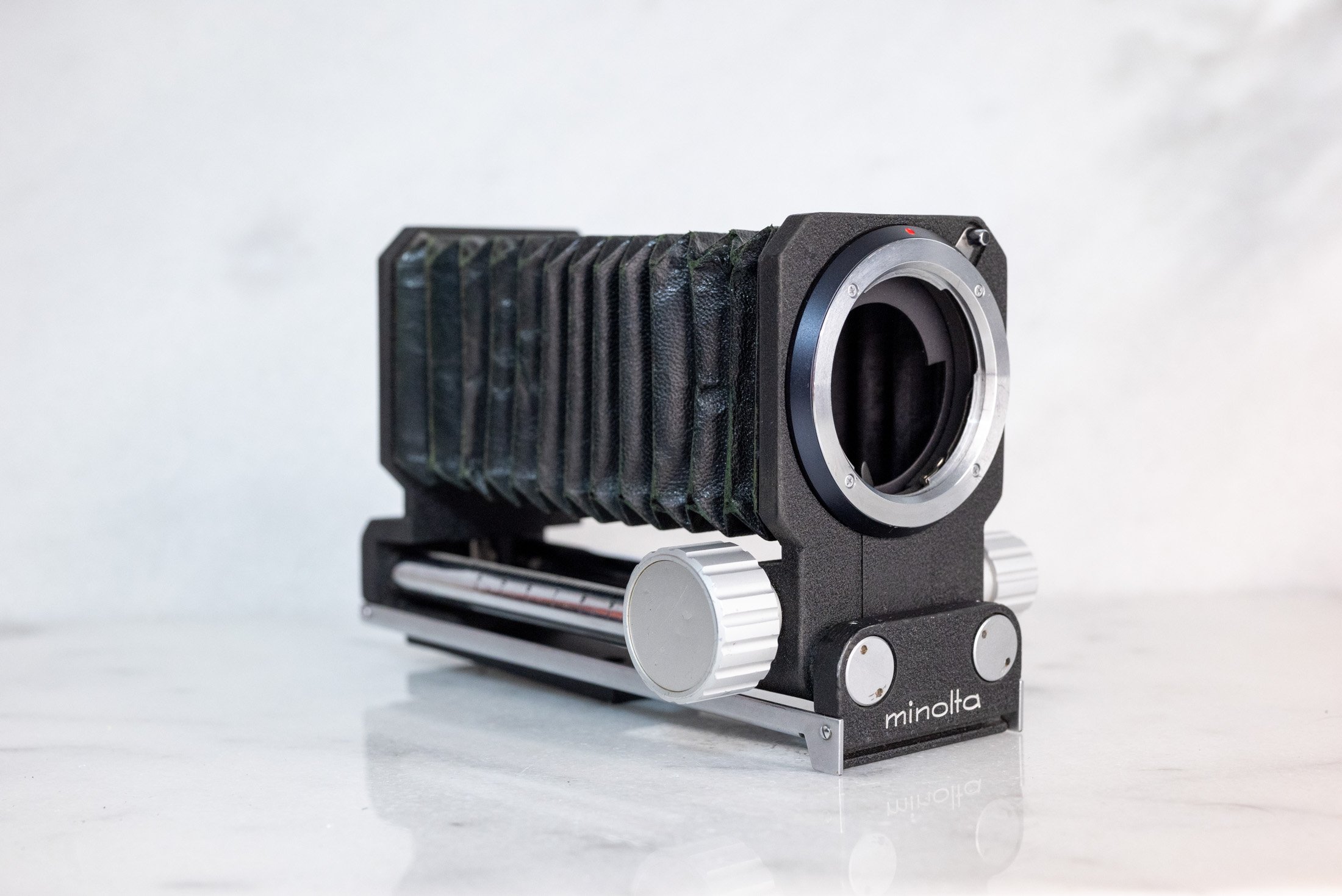 Minolta Mount Macro Bellows - Fully Functional — F Stop Cameras